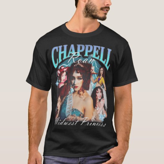 Chappell Roan Midwest Princess Retro boy T-shirt (Voorkant)