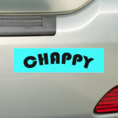 Chappy Bumpersticker (Op auto)