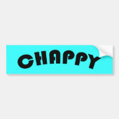 Chappy Bumpersticker (Voorkant)