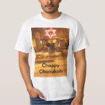 Chappy Chanukah T-shirt<br><div class="desc">Vergeet kerstverlichting.  De ster van David is de nieuwe weg.</div>