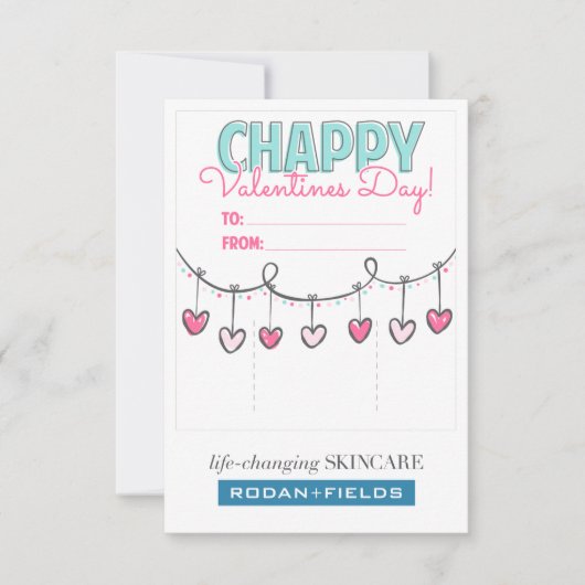 Chappy Chapstick Kaart voor R + F (Voorkant)