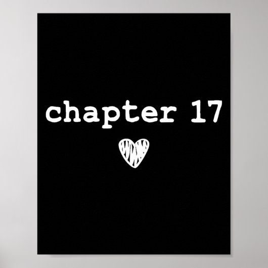 Chapter 17 _ Book Lovers Readers & Aus 17th Bi Poster (Voorkant)