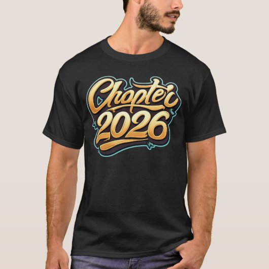 Chapter 2026 | New Year New Story T-SHIRT (Voorkant)
