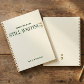 Chapter 2026 Still Writing Custom Gold Semicolon Planner