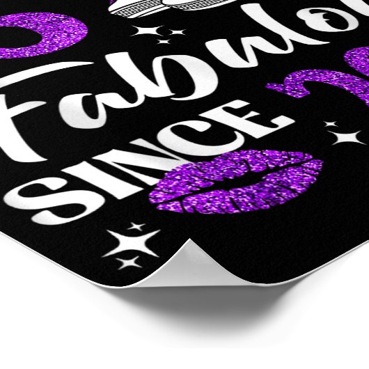 Chapter 23 Fabulous Since 2003 23rd Birthday Women Poster (Hoek)