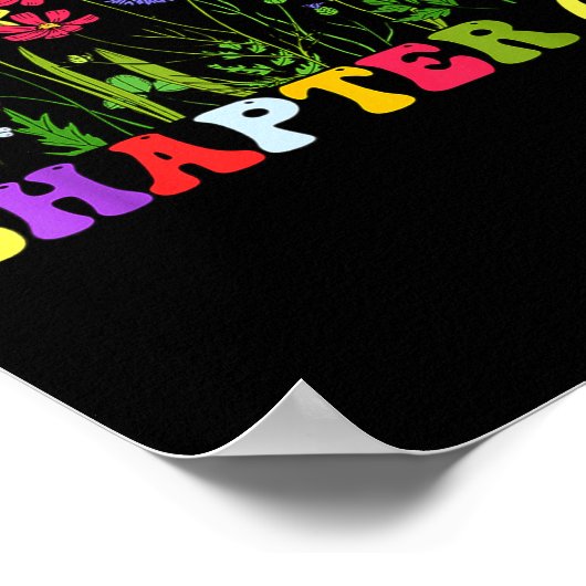 Chapter 43rd Birthday Bookworm 43 Years Old For Bo Poster (Hoek)