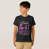 Chapter 47 Fabulous Since 1979 47th Birthday Women T-shirt (Voorkant volledig)