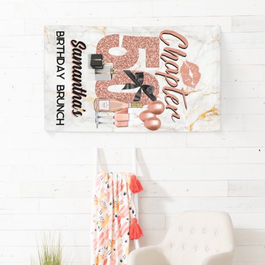 Chapter 50 Roos Gold 50th Birthday Elegant Spandoek (Insitu)