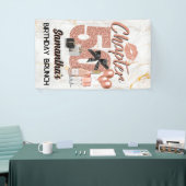 Chapter 50 Roos Gold 50th Birthday Elegant Spandoek (Beurs)