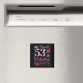 Chapter 53 Fabulous Since 1972 53rd Birthday Gift  Magneet (Insitu (Vaatwasser))