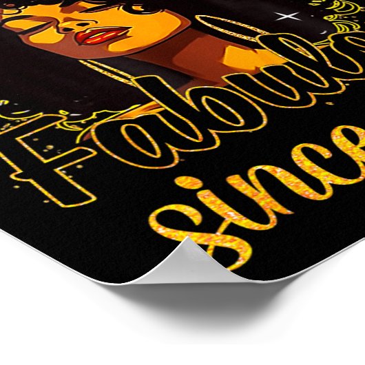 Chapter 53 Fabulous Since 1972 53rd Birthday Women Poster (Hoek)