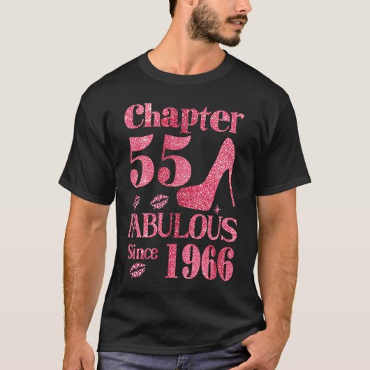 Chapter 55 Fabulous since 1966 T-shirt (Voorkant)