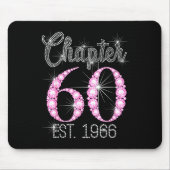 Chapter 60 Est 1966 Happy 60th Birthday Gift  Muismat (Voorkant)