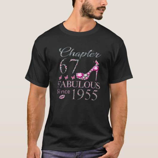Chapter 67 Fabulous Since 1955 - 67Th Birthday T-shirt (Voorkant)
