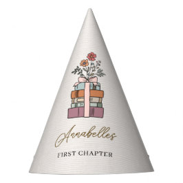 Chapter One First Birthday Book Themade Meisjes Bo Feesthoedjes