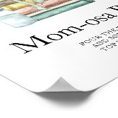 Chapter Storybook Baby shower Momosa bar Poster (Hoek)