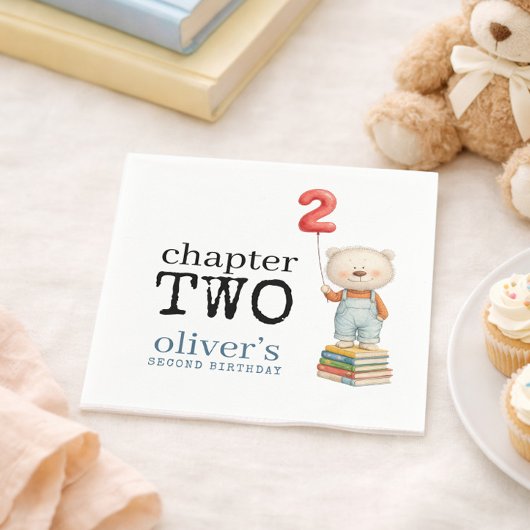 Chapter Two Teddy Bear Books Boy 2nd Birthday Servet