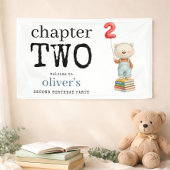 Chapter Two Teddy Bear Books Welcome 2nd Birthday Spandoek