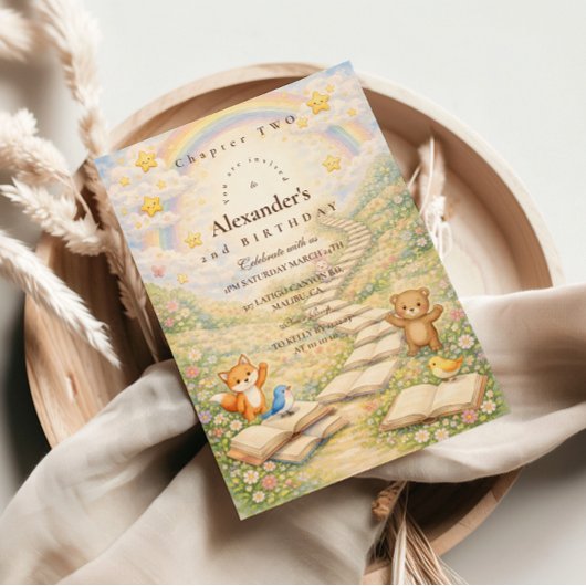 Chapter Two Turning Pages Birthday Kaart