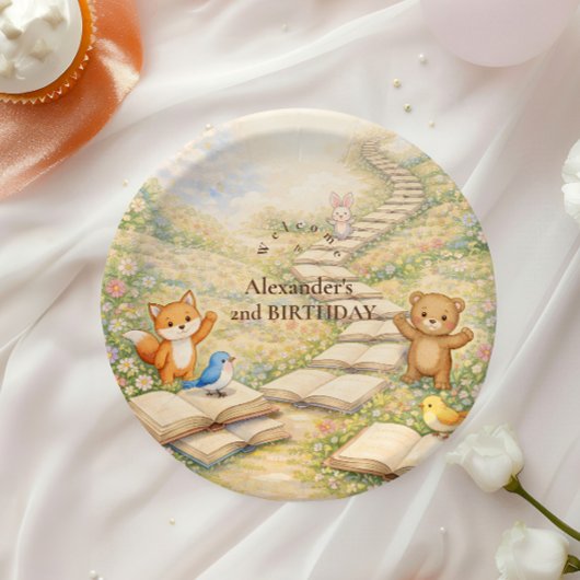 Chapter Two Turning Pages Birthday Papieren Bordje