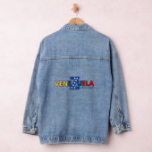 Chaqueta de Jeans Venezuela – Diseño Patriótico  Denim Jacket (Hangar)