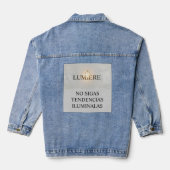 CHAQUETA VAQUERA DENIM JACKET (Achterkant)