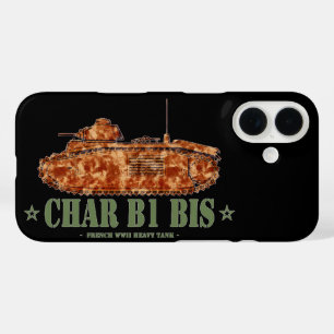 Char B1 bis Tweede Wereldoorlog Franse zware tank  iPhone 16 Hoesje