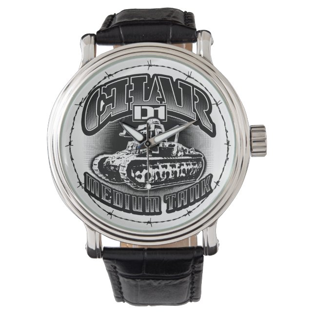 Char D1 Bekijk eWatch Horloge (Voorkant)