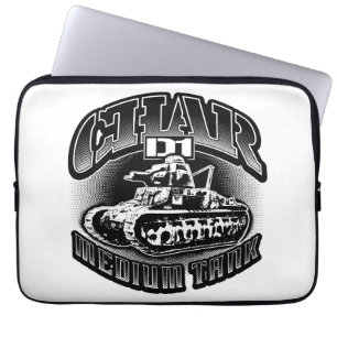Char D1-laptophoes voor electronics tas