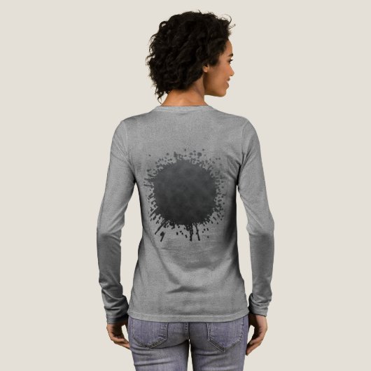 Char Veil Tri-Blend Shirt (Achterkant)