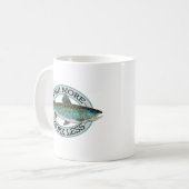 Char Vissen Koffiemok (Voorkant links)