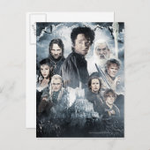 Character Collage 3 Briefkaart (Voorkant / Achterkant)