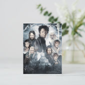 Character Collage 3 Briefkaart (Staand voorkant)