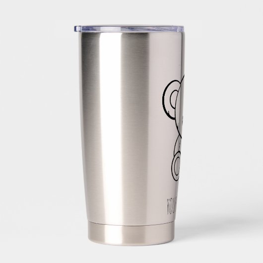 CHARACTER  EDITABLE MUG GEÏSOLEERDE DRINKBEKER (Rechts)