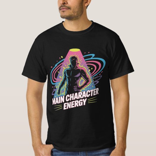 Character energy t-shirt (Voorkant)