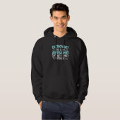 Character Friendly Behavior Extroverted Extrovert  Hoodie (Voorkant volledig)