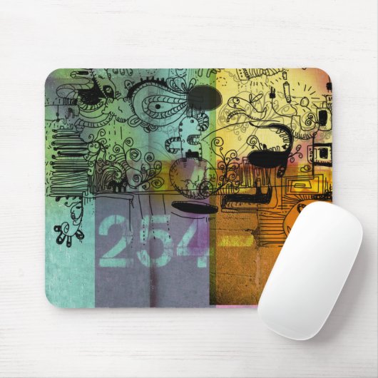 character Mousepad Muismat (Met muis)