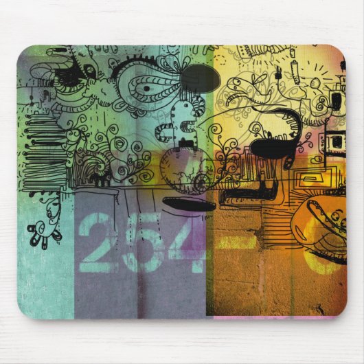 character Mousepad Muismat (Voorkant)