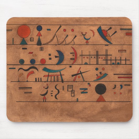 Character Strings, 1931, van Wassily Kandinsky Muismat (Voorkant)