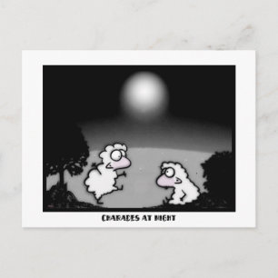 Charades bij nacht briefkaart