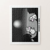 Charades bij nacht legpuzzel (Verticaal)