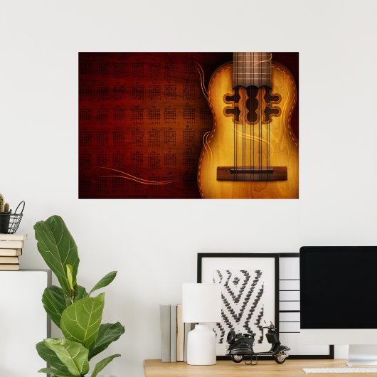 Charango Poster (Thuiskantoor)