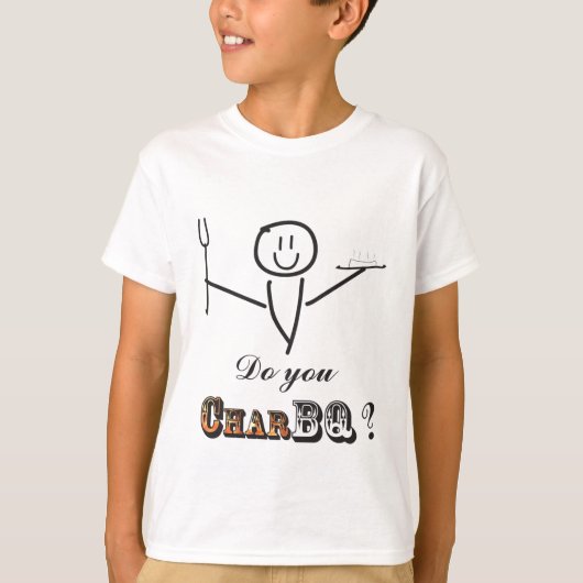 CharBQ? T-shirt (Voorkant)