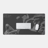 Charcoal Abstract pattern illustration Bureaumat (Keyboard & Muis)