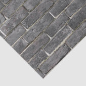 Charcoal Brick Pattern Tissuepapier (Detail)