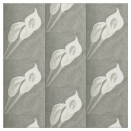 Charcoal Calla Lilies Stof