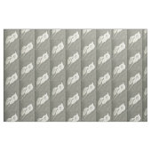 Charcoal Calla Lilies Stof (Fat Quarter)