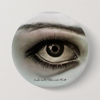 Charcoal Eye Ronde Button 7,6 Cm