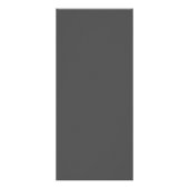 Charcoal Gray Elegant minimalist Monogram Logo Reclamekaart (Achterkant)