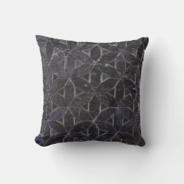 Charcoal Gray Mosaic | levenspatroon Kussen